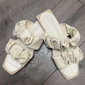 Circus by Sam Edelman Ruched Sandals